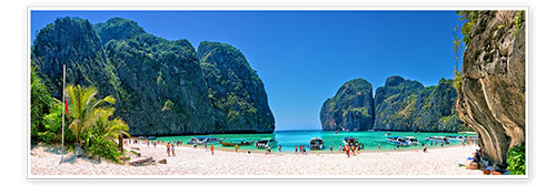 Poster Maya Bay - The Beach - Thailand