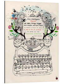 Magnettafel Intelligent fool