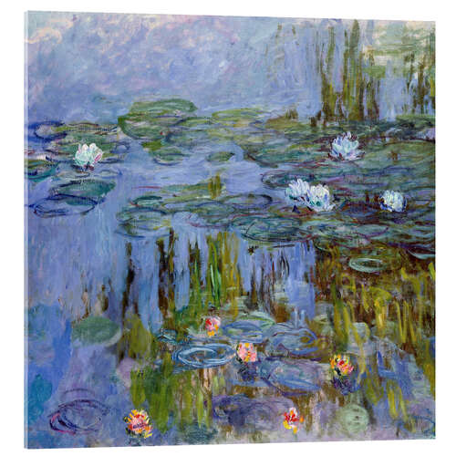 Acrylic print Water Lilies, 1915