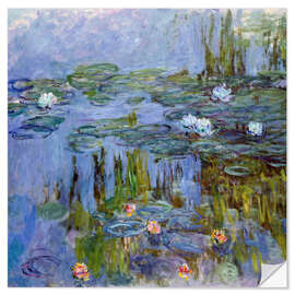 Wall sticker Water Lilies, 1915