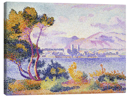 Leinwandbild Antibes, Nachmittags (Antibes, Apres-midi). 1908.