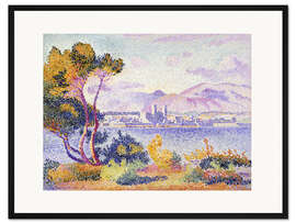 Gerahmter Kunstdruck Antibes, Nachmittags (Antibes, Apres-midi). 1908.