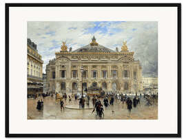 Gerahmter Kunstdruck Grand Opera House, Paris