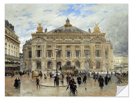 Selvklebende plakat Grand Opera House, Paris