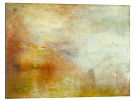 Magnettafel Sonnenuntergang über einem See - Joseph Mallord William Turner