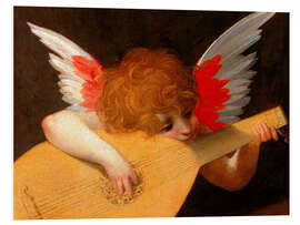 Foam board print Music angel