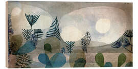 Wood print  Oceanic Landscape - Paul Klee