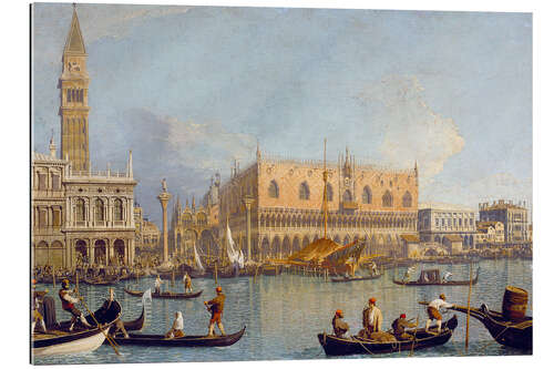 Tableau en plexi-alu Vue sur le Palais des Doges à Venise