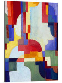 Magnettafel Farbige Formen I