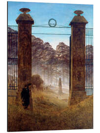 Magnettafel Der Friedhof