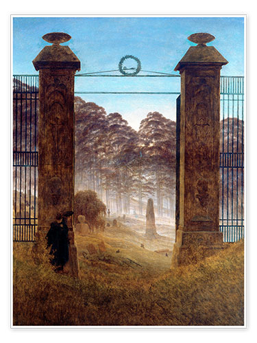 Poster Der Friedhof