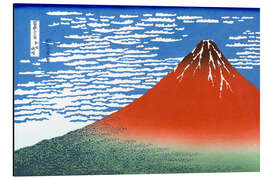 Magnettafel Der Fuji bei klarem Wetter 