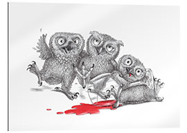 Gallery print Party - Tipsy Owls