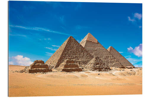 Gallery print Pyramids of Giza