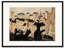 Gerahmter Kunstdruck Das ist Paris