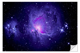 Wall sticker Orion Nebula M 42 and Running Man Nebula