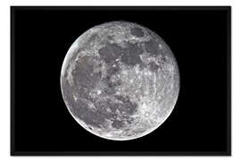 Gerahmter Kunstdruck Vollmond III