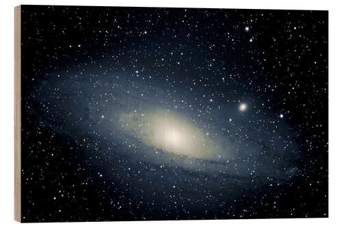 Quadro de madeira Andromeda Galaxy M 31 - spiralgalaxy