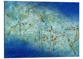 Tableau en aluminium Image de poisson - Paul Klee