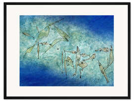 Gerahmter Kunstdruck Fischbild