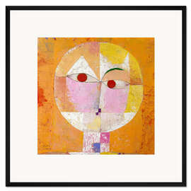 Gerahmter Kunstdruck Senecio (Baldgreis)