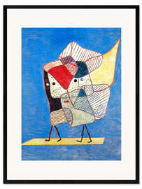 Ingelijste kunstdruk Twins