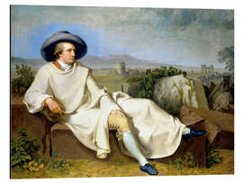 Magnettafel Goethe in der römischen Campagna