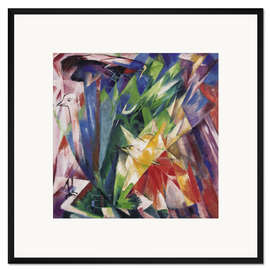 Gerahmter Kunstdruck Vögel