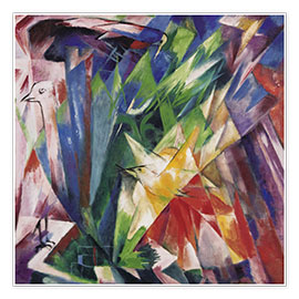 Poster  Uccelli - Franz Marc