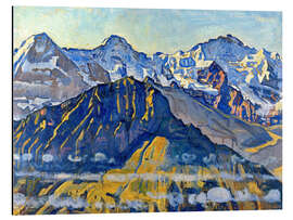 Magnettafel Eiger, Mönch und Jungfrau in der Sonne