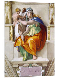 PVC print Sistine Chapel: Delphic Sibyl