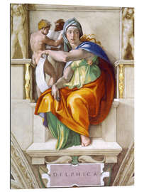 Gallery print Sistine Chapel: Delphic Sibyl