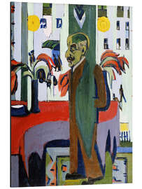 Magnettafel Max Liebermann in seinem Atelier