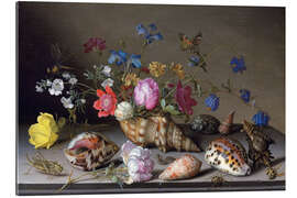 Gallery print Flowers, shells and insects