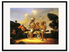 Gerahmter Kunstdruck Don Quixote