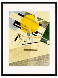 Gerahmter Kunstdruck Proun 7 A