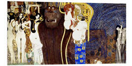 Hartschaumbild Beethovenfries: "Die feindlichen Gewalten" - Gustav Klimt