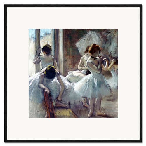 Ingelijste kunstdruk Group of Dancers