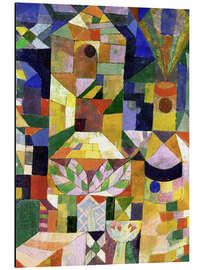 Magnettafel Burggarten