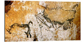 Tableau en aluminium Grotte de Lascaux 17000 av. J.-C.