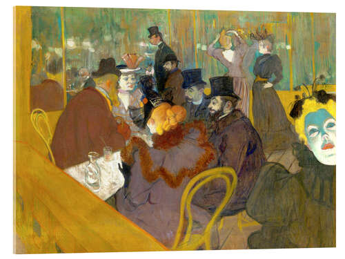 Quadro em acrílico At the cabaret