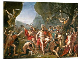 Akryylilasitaulu Leonidas on the Thermopylae