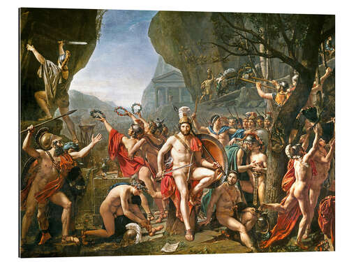 Gallery Print Leonidas an den Thermopylen