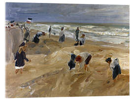 Akryylilasitaulu Beach scene in Noordwijk