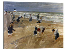 Quadro em plexi-alumínio Beach scene in Noordwijk