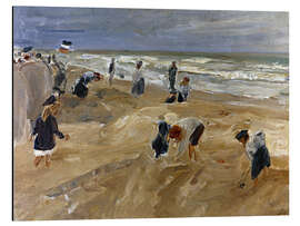 Magnettafel Strandszene in Noordwijk