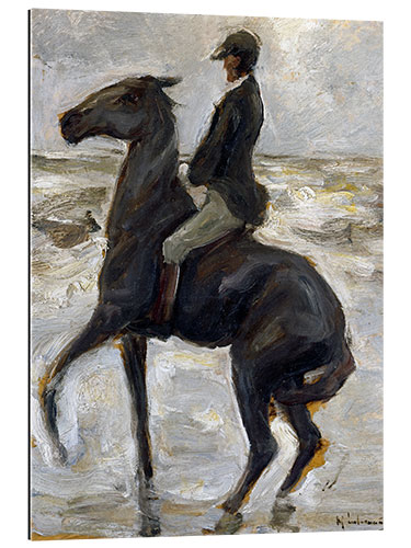 Gallery print Rider on the beach