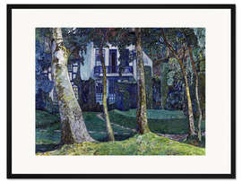 Gerahmter Kunstdruck Die blaue Stunde (Barkenhoff), 1914