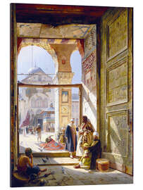 Gallery print The gate of the great Umayyad Mosque in Damascus