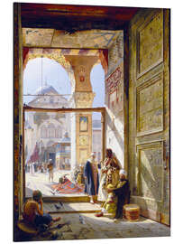 Magnettafel Das Tor der großen Umayyaden-Moschee in Damaskus